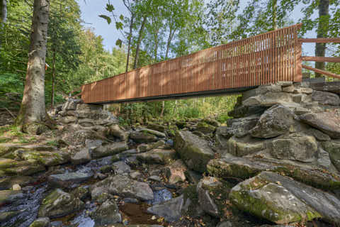 Gemeinde Waldkirchen Landkreis Freyung-Grafenau Saußbachklamm (Dirschl Johann) Deutschland FRG